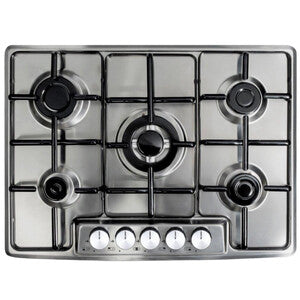 PIANO COTTURA INOX STAYLUX GAS 70CM GRIGLIA ACC