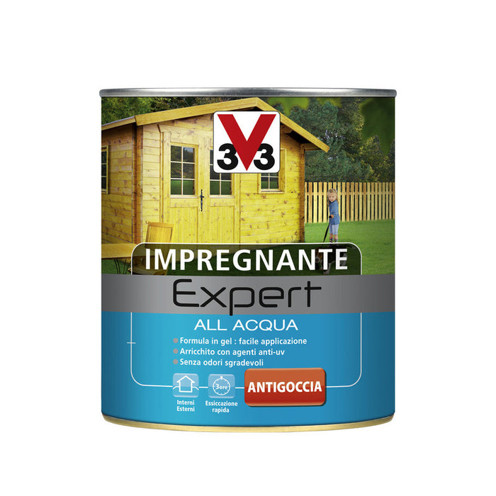 V33 IMPREGNANTE EXPERT ACQUA NOCE SCURO 0,750L