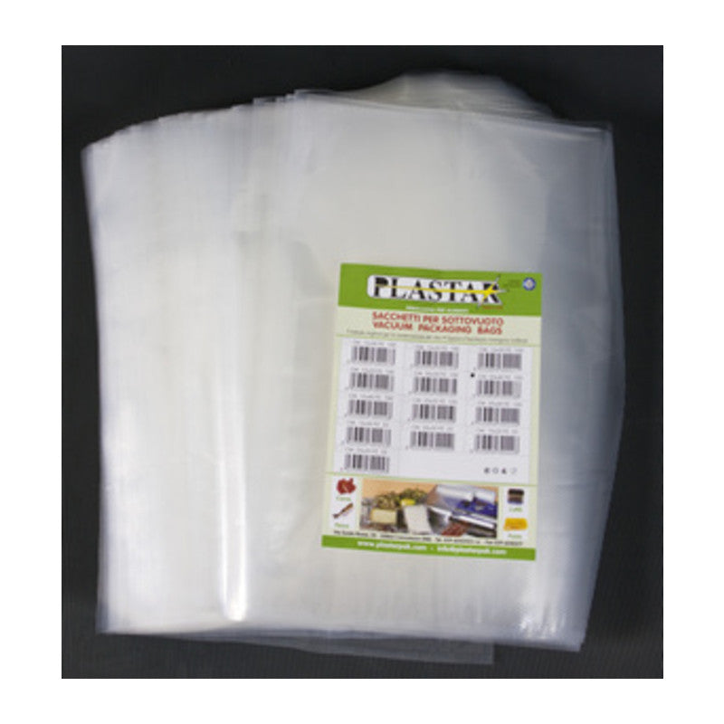 BUSTA GOFFRATA 20X30 CM P/SOTTOVUOTO 100 PZ