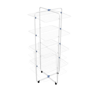 STENDIBIANCHERIA VERTICALE GIMI VIP 40 71X71XH164 CM