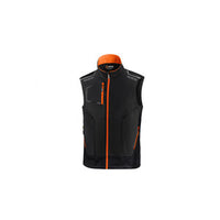 SPARCO GILET ILLINOIS BLACK ORANGE TG M