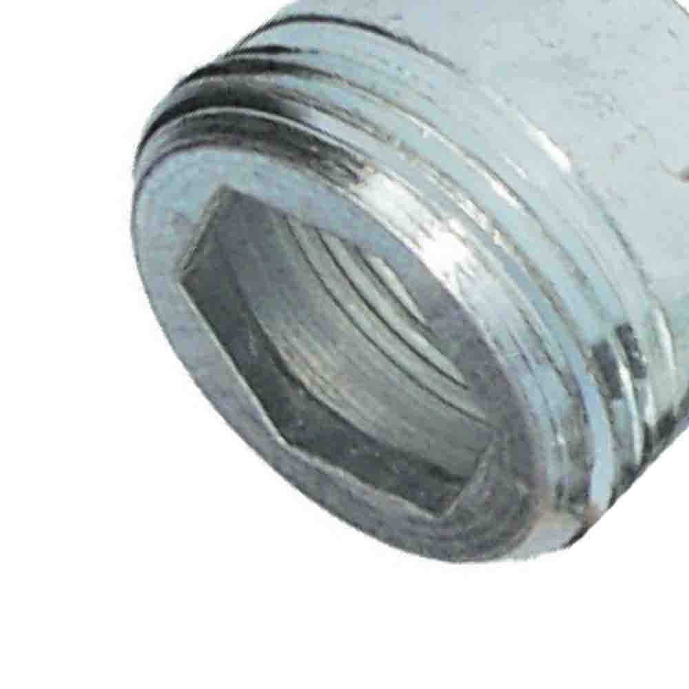 Prolunga ridotta acciaio zincato mf