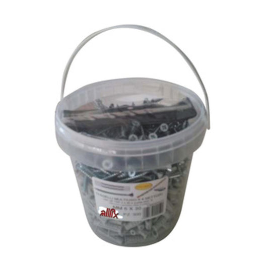 ALLFIX 300 TASSELLI C/VITI F4 6X30 MM + PUNTA