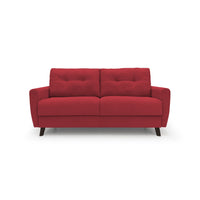 Callisto Divano letto matrimoniale 208 cm rosso