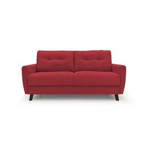 Callisto Divano letto matrimoniale 188 cm rosso