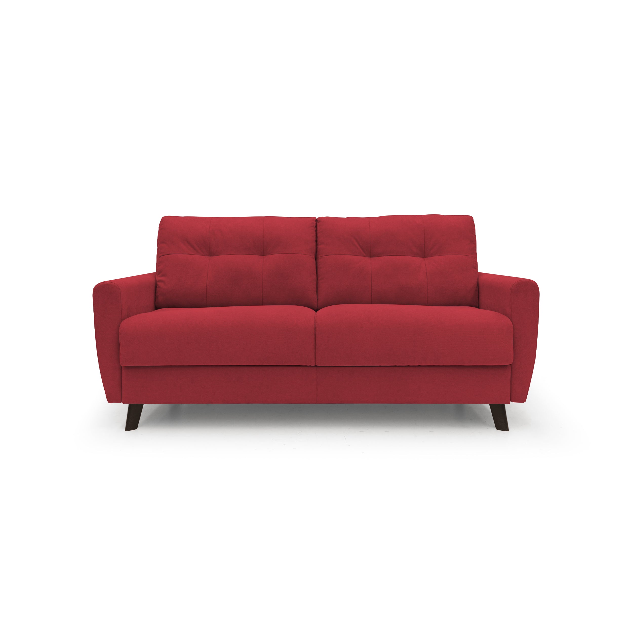 Callisto Divano letto matrimoniale 168 cm rosso