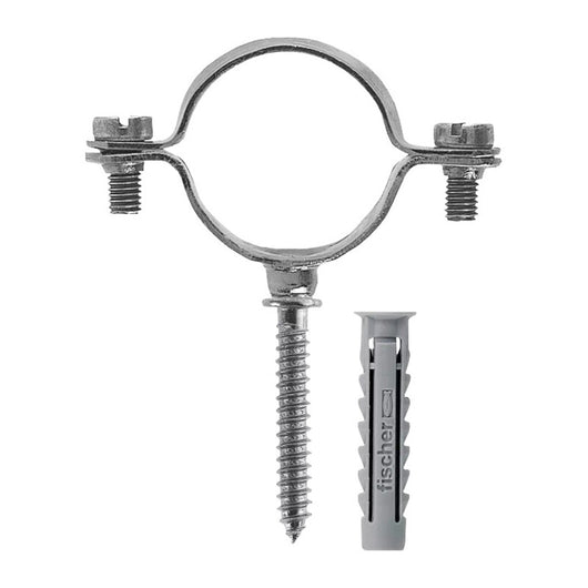 FISCHER 10 COLLARI MM.28 CZV C/VITE + TASSELLO