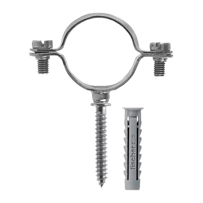 FISCHER 10 COLLARI MM.28 CZV C/VITE + TASSELLO