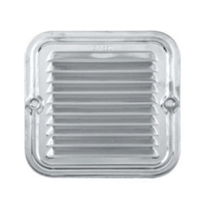 GRIGLIA AERAZIONE ALLUM C/RETE ANTINS 14X14 CM