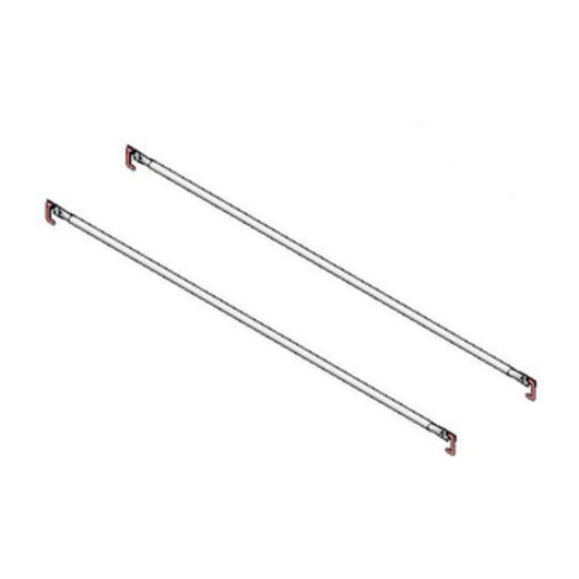 COPPIA ASTE PARAPETTO P/TRABATTELLO GRIM