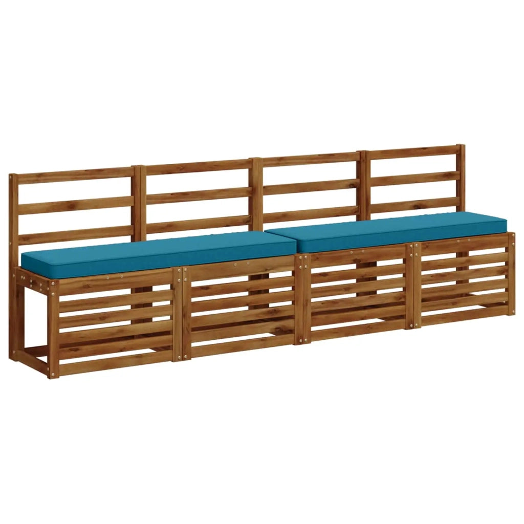 Cuscini per Panchina a 2 Pezzi VUGHT 2 pcs 100% Poliestere 950515