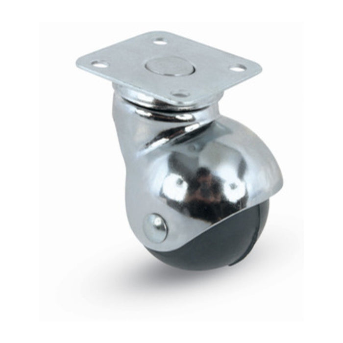 BL RUOTA MOBILE D 40 MM A CUFFIA 165 PIASTRA 2 PZ