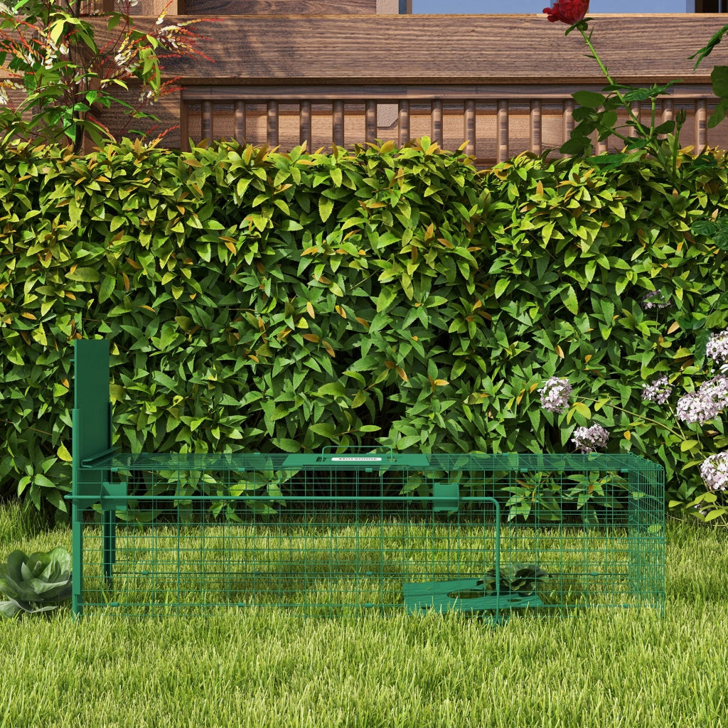 Gabbia per Animali Nocivi ¨C zephmum ¨C Verde 100x25x28 cm