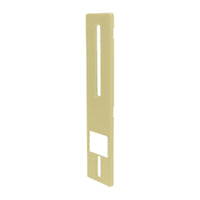 PLACCA P/AVVOLGITORE UNIVERSALE IN ABS ORO
