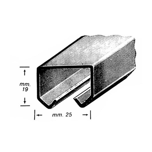 OMGE  10 BINARIO PORTA SCORR PORT 25 KG ACC ZIN 3 M