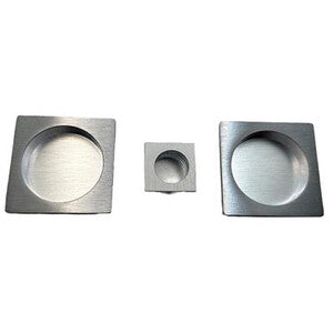 KIT MANIGLIE QUADRO CIECO PORTE SCORREVOLI CROMO