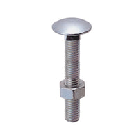 BS BULLONE C/DADO TTDQ  6X120MM ZINCATO 5 PZ