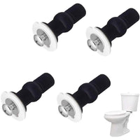 Xhxstore 4pcs fissaggi wc sedile cerniere copriwater universale