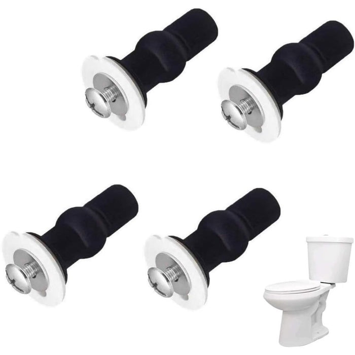 Xhxstore 4pcs fissaggi wc sedile cerniere copriwater universale