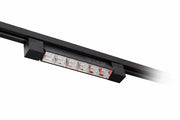 Proiettore LED per Binario Elettrificato 12W 1440lm Nero, Faretto Lineare per Negozi e Showroom, Luce Diretta ad Alta Efficienza, Luce calda, fredda o naturale Colore della luce: Luce calda