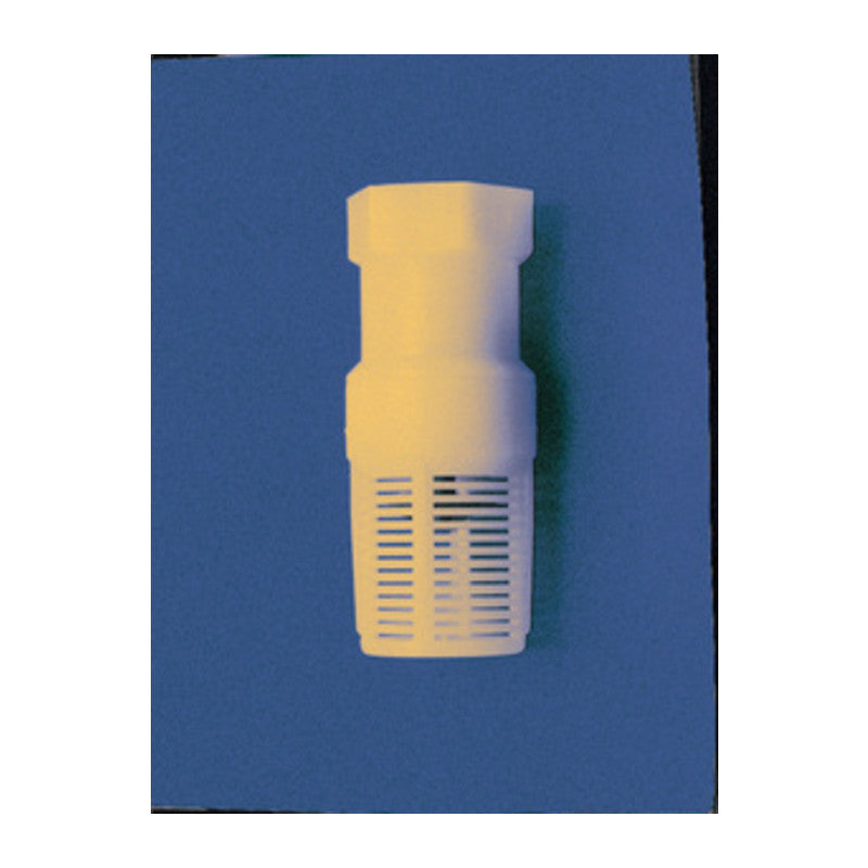 PL VALVOLA DI FONDO NYLON C/FILTRO 1.1/4