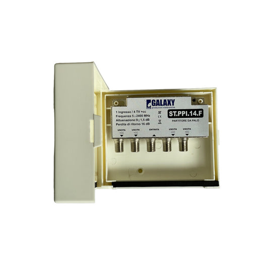 PARTITORE DA ESTERNO SAT/DT 1 INGRESSO  4 USCITE