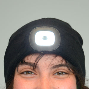 Cappellino con Luce Frontale LED ricaricabile USB - Easymate