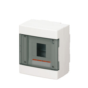 CENTRALINO DA PARETE IP40 BIANCO  4 MOD PORTA FUME