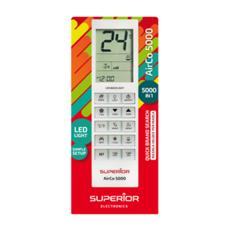 TELECOMANDO CLIMATIZZATORE UNIVERSALE SUPERIOR