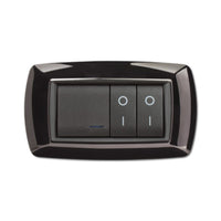 PLACCA LIFE LIVING PLAST NERO 4P