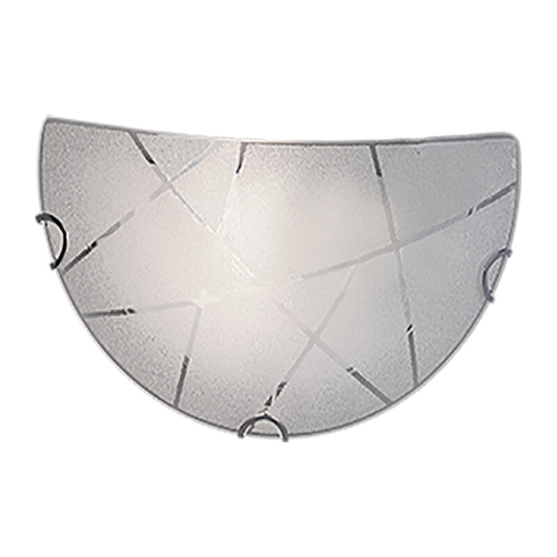 APPLIQUE SANDRINA GRANIGLIA RIGHE TRASP. 30X15 CM