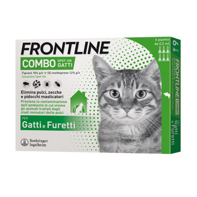 FRONTLINE COMBO GATTI 6 PIPETTE OFF. SPECIALE