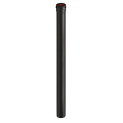 TUBO PORC PELLET C/GUARN D  8XH100CM NERO OP AETERNUM