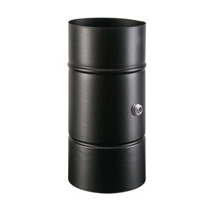 TUBO PORCELLANATO C/COMB C/TAPPO D 10XH19CM NERO CLASSIC