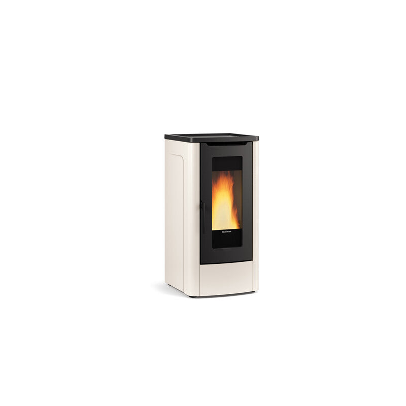 STUFA PELLET CANALIZ 10 KW DAHIANA PLUS 5.0 AVORIO