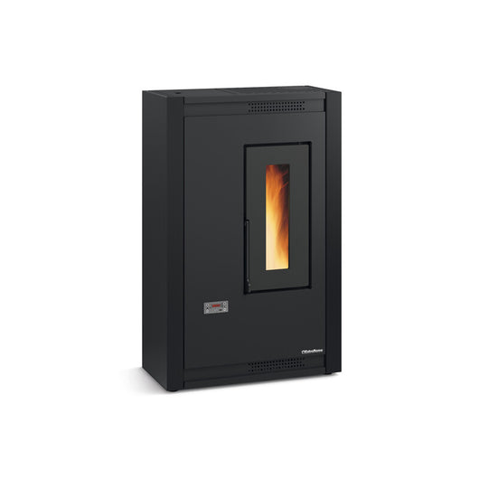 STUFA PELLET VENTIL SLIM 5.1KW LUISELLA 5.0 NERO