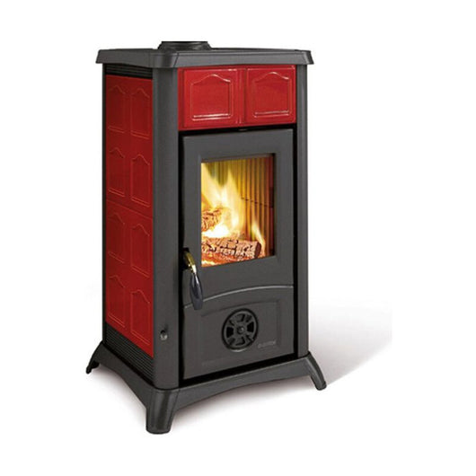 STUFA LEGNA  6 KW GEMMA BORDEAUX