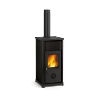 STUFA LEGNA  7 KW TEA 5.0 ANTRACITE