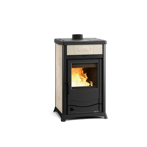 TERMOSTUFA LEGNA 11.1 KW ROSSELLA PLUS EVO DSA 4.0 PANNA