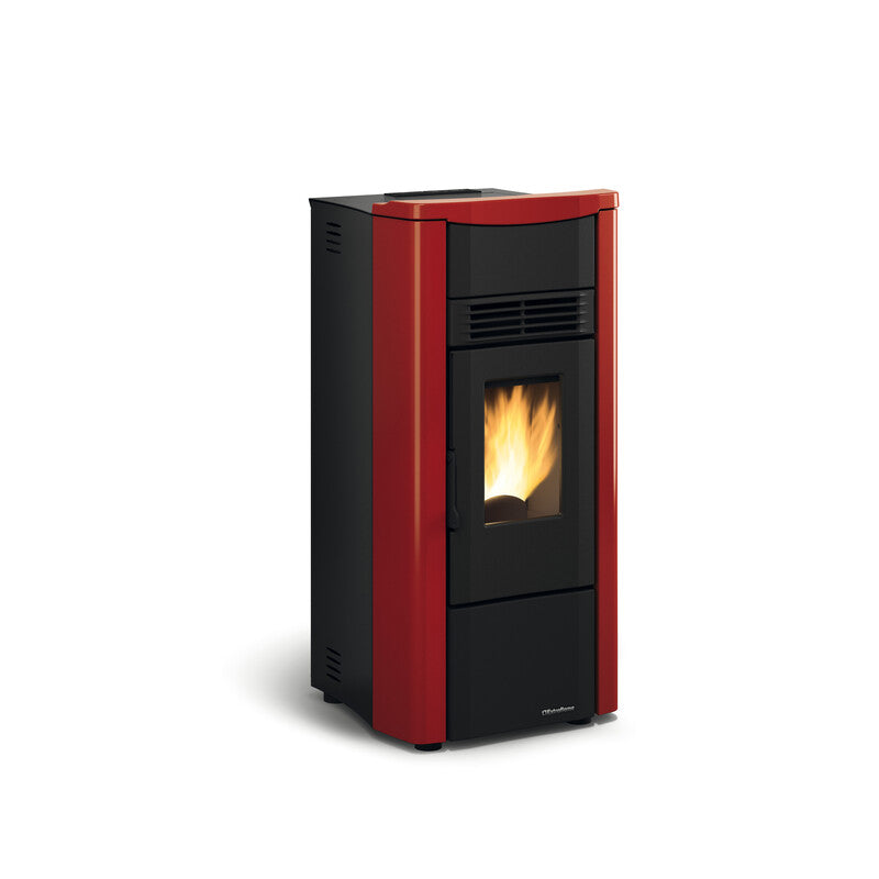 STUFA PELLET VENTIL  7KW GIUSY 5,0 BORDEAUX