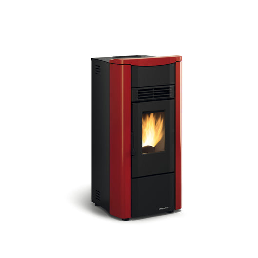 STUFA PELLET VENTIL  7KW GIUSY 5,0 BORDEAUX