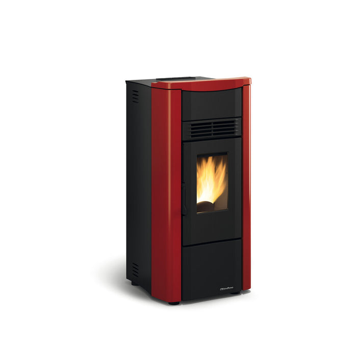STUFA PELLET VENTIL  7KW GIUSY 5,0 BORDEAUX