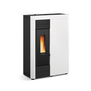 TERMOSTUFA PELLET ERM/SLIM 14,5KW VIRNA IDRO .16 BIANCO