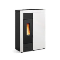 TERMOSTUFA PELLET ERM/SLIM 14,5KW VIRNA IDRO .16 BIANCO