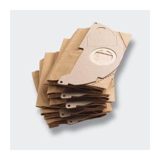 SACCHETTI FILTRO CARTA P/KARCHER MV2 DA 5 PZ