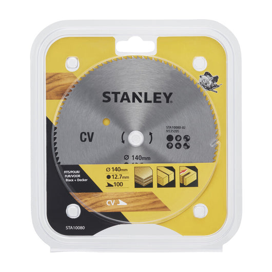 STANLEY STA10080 LAMA CIRCOL CROM. MM.140