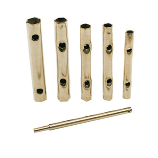 SERIE  5 CHIAVI A TUBO E 1 SPINA