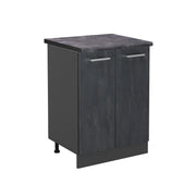 Vicco Base per cucina Calcestruzzo nero 60 cm PL Antracite
