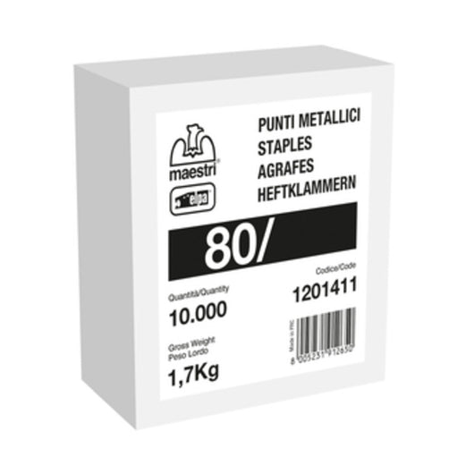 MAESTRI PUNTI SPILLATRICE  80/10 10000 PZ GALVA