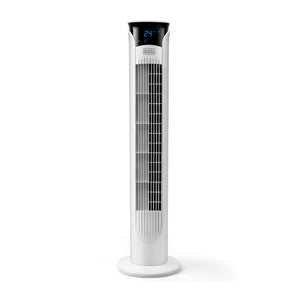 VENTILATORE A TORRE 45W 3 VEL B+D BXEFT48E 81CM C/TEL